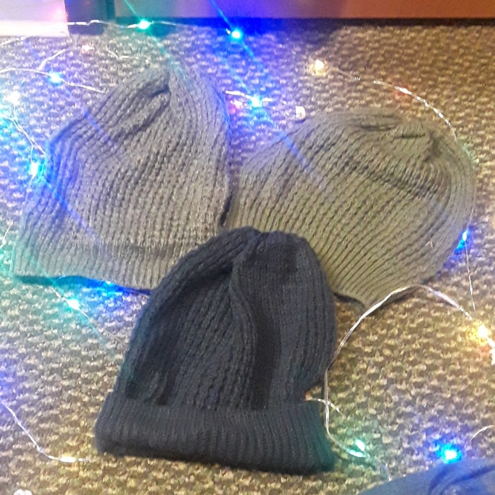 Waffle-Knit Beanies